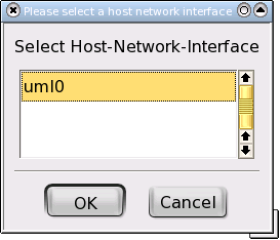 select host interface